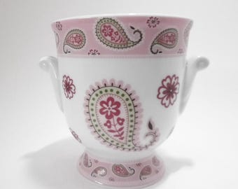 Vera Bradley Bermuda Pink Planter Vase Adrea by Sadek