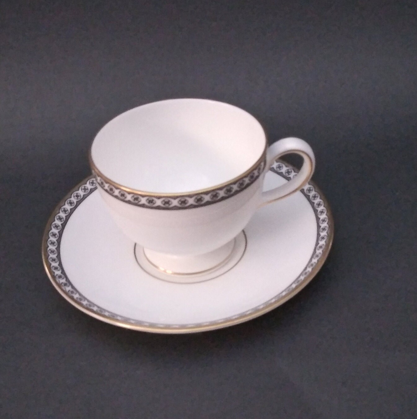 食器 ULANDER MADE IN ENGLAND Vintage Wedgwood Black Ulander Bone