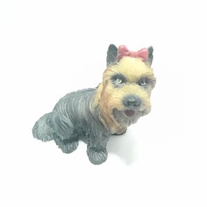 Vintage YORKSHIRE TERRIER Dog Made In Italy
