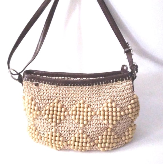 Retired Brighton Straw Crossbody Purse Brighton Straw Bag