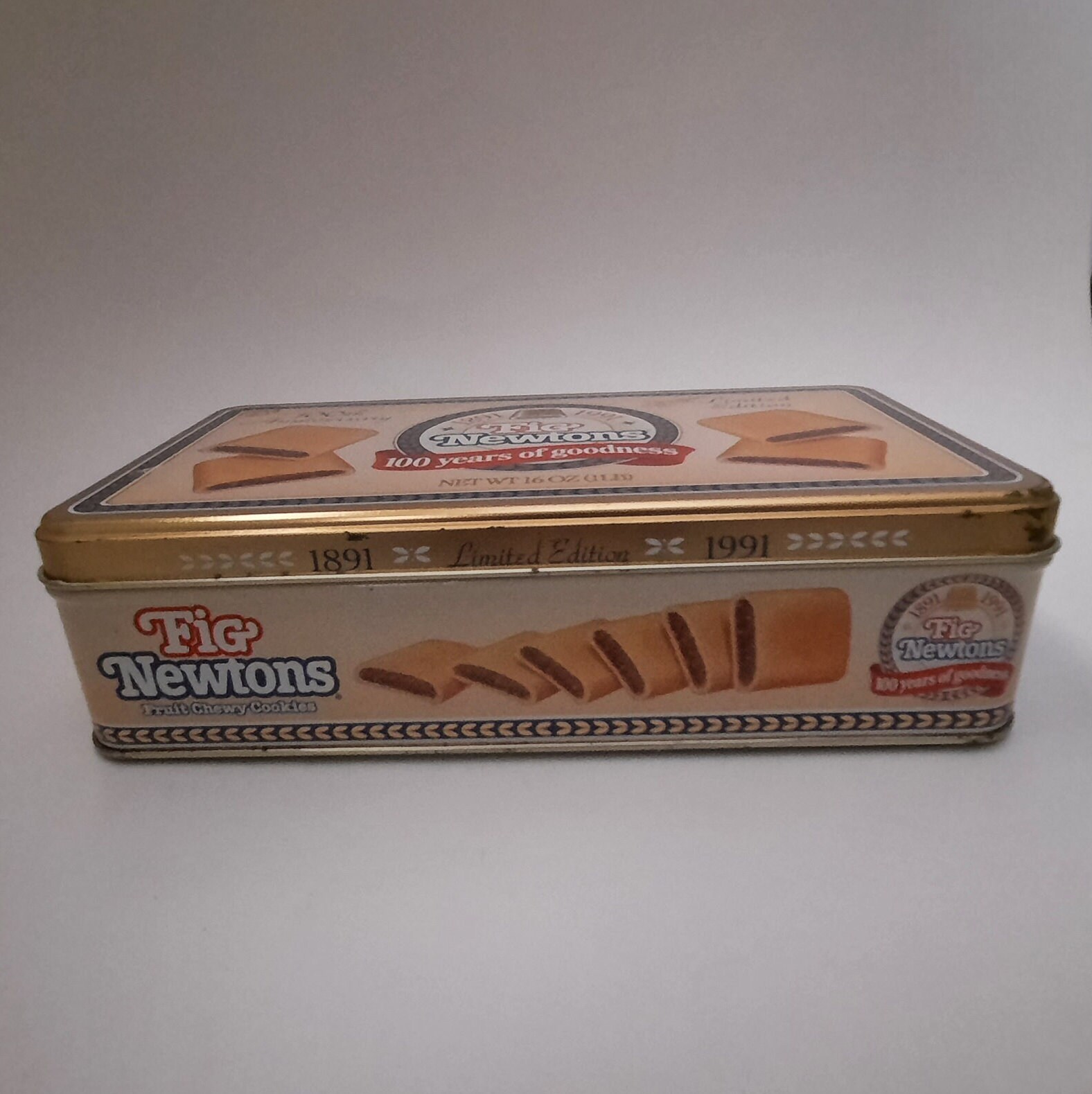 Fig Newtons Tin Box Nabisco Anniversary Limited Edition Etsy
