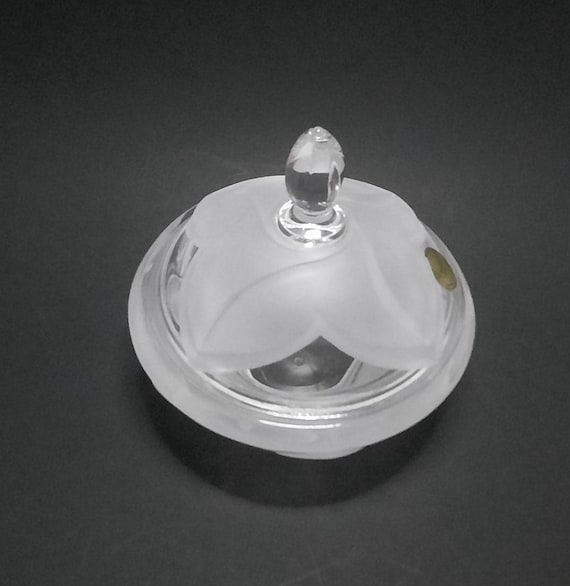 GENUINE LEAD Cristal France Trinket Dish