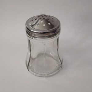 Vintage glazen Kaas Shaker