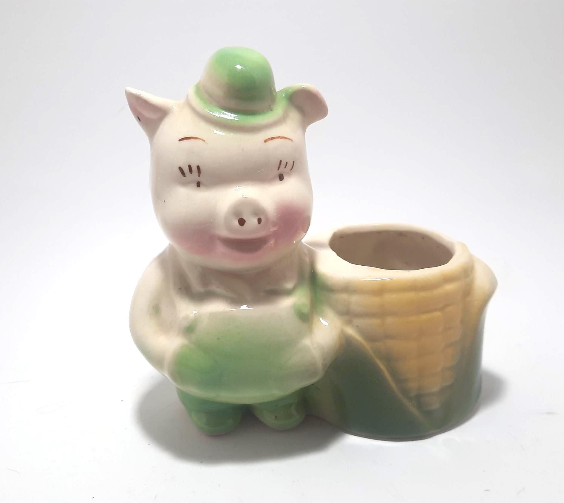 ヴィンテージの豚の置物 - Etsy 日本