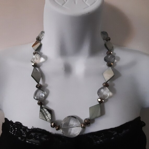 Vintage Sterling Silver Donna Dressler Crystal An… - image 9