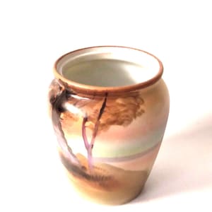 Nippon Hand Painted Vase