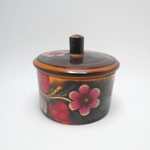 Wooden Trinket Box/Jewelry Box Handpainted