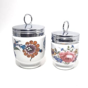 Roger Worcester Porcelain Egg Coddlers Made In England