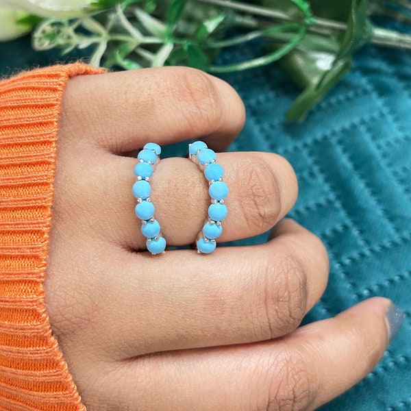 Turquoise Ring Guard Etsy