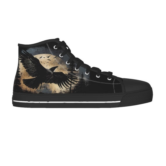 Goth tennis shoes discount