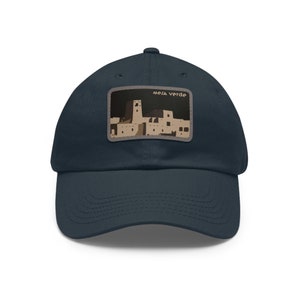 Mesa Verde National Park Dad Hat with Leather Patch (Rectangle)