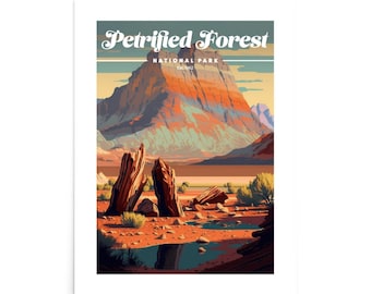 Petrified Forest National Park Poster