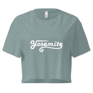Yosemite National Park Crop Top
