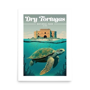 Plakat Parku Narodowego Dry Tortugas