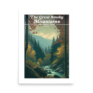 Great Smoky Mountains National Park Poster