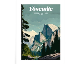 Yosemite National Park Poster