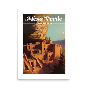 Parque Nacional Mesa Verde Póster