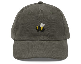 Bumblebee Vintage Corduroy Cap