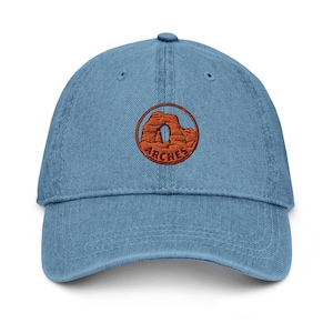Chapeau en denim du parc national des Arches