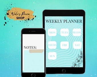 Digitial Weekly Planner