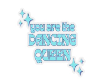 Dancing Queen Disco Ball Holographic Sticker - Etsy