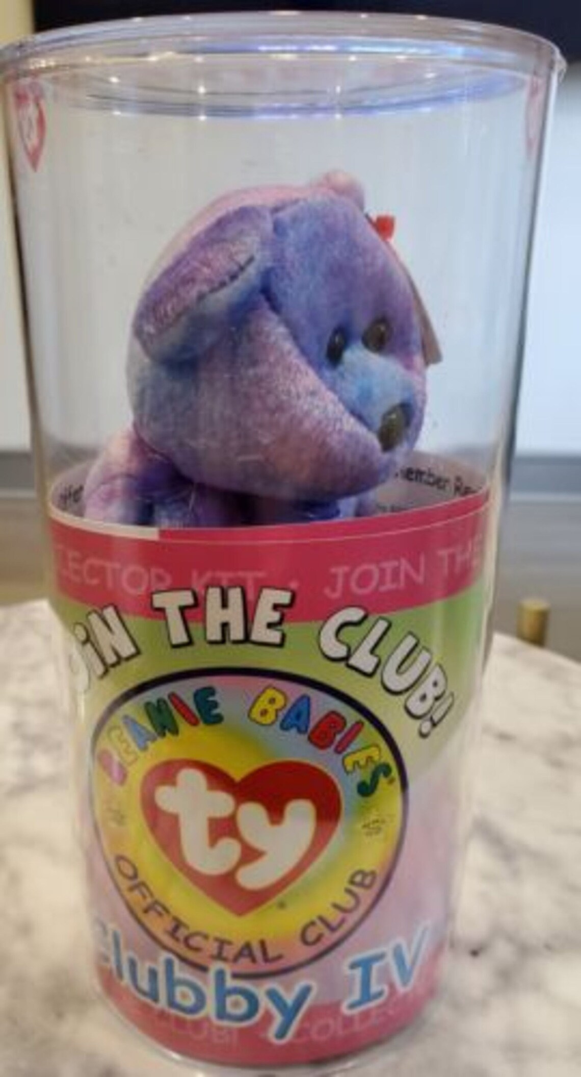 TY BEANIE Baby Official Club Collector Kit Clubby IV Bear Etsy