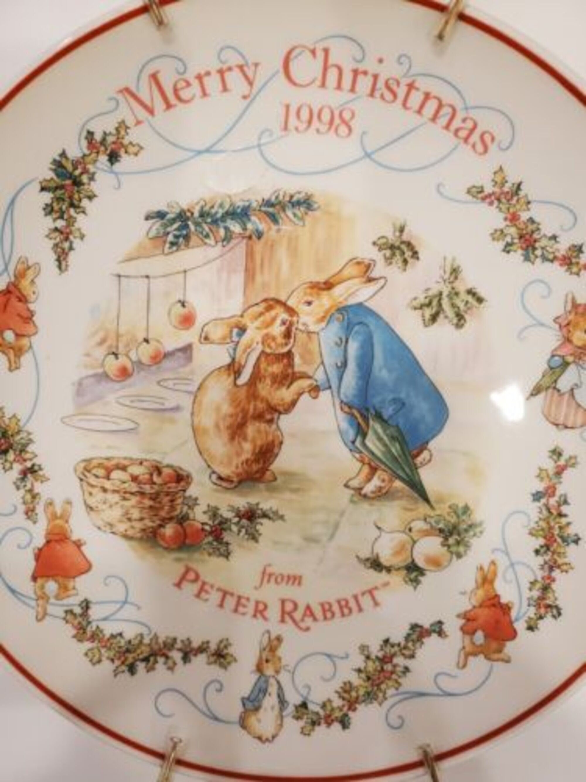 Ebay Wedgewood Christmas Plates Wedgwood Peter Rabbit Christmas