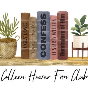Colleen Hoover Fan Club Png, Colleen Hoover Book Png, Booktrovert Png, COHO Shirt, Its a CoHo Thing Png