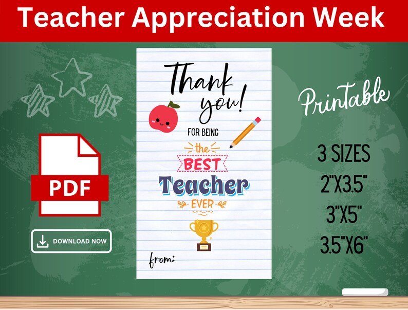 Teacher Appreciation Week Printable - Il 794xN.4766124996 Hxtm 