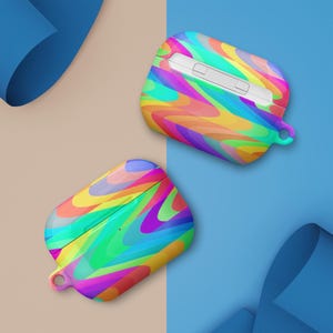Vividly Whimsical Waves Case for AirPods®