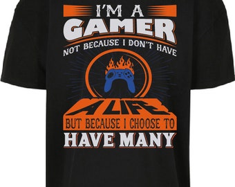 Gaming T-Shirt ultra heavy oversize