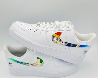 Anime AF1 personnalisé Nike Air Force 1 O ne Piece