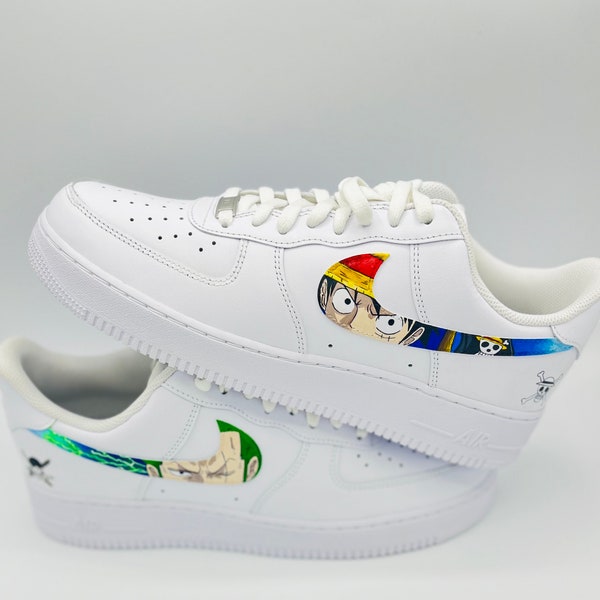 Aangepaste AF1 anime Nike Air Force 1 één stuk