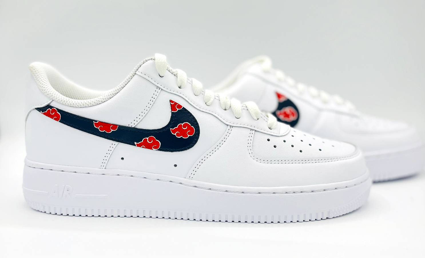 Air Force 1 Dark (Customized) – Dripped Boutique