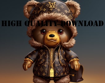 Steiff Louis Vuitton Teddy Bear Owner