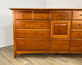 Thomasville Impressions Arts & Crafts Shaker Cherry Wood Dresser