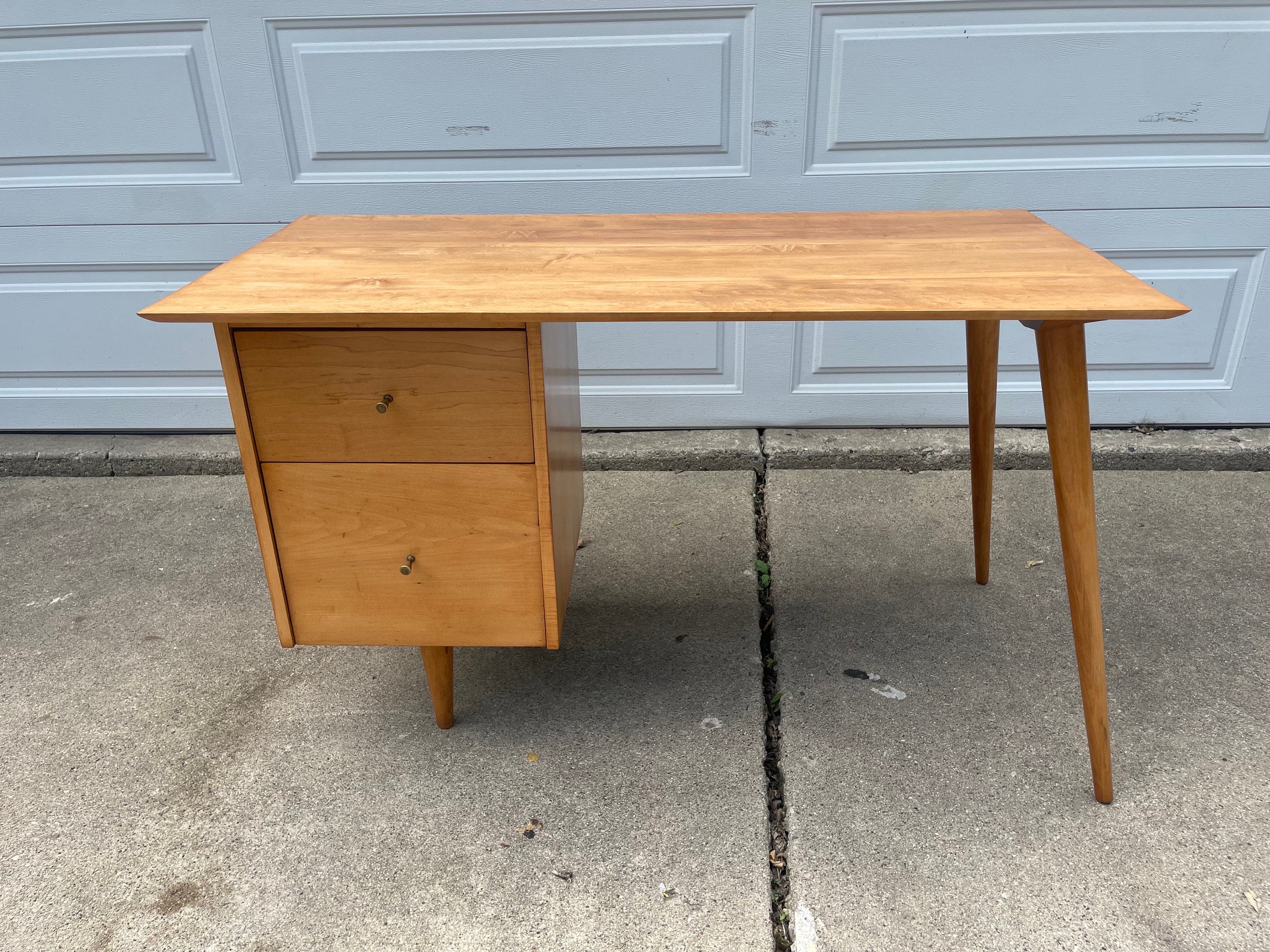 Winchendon Furniture Paul Mccobb Planner Group Maple Desk - Etsy