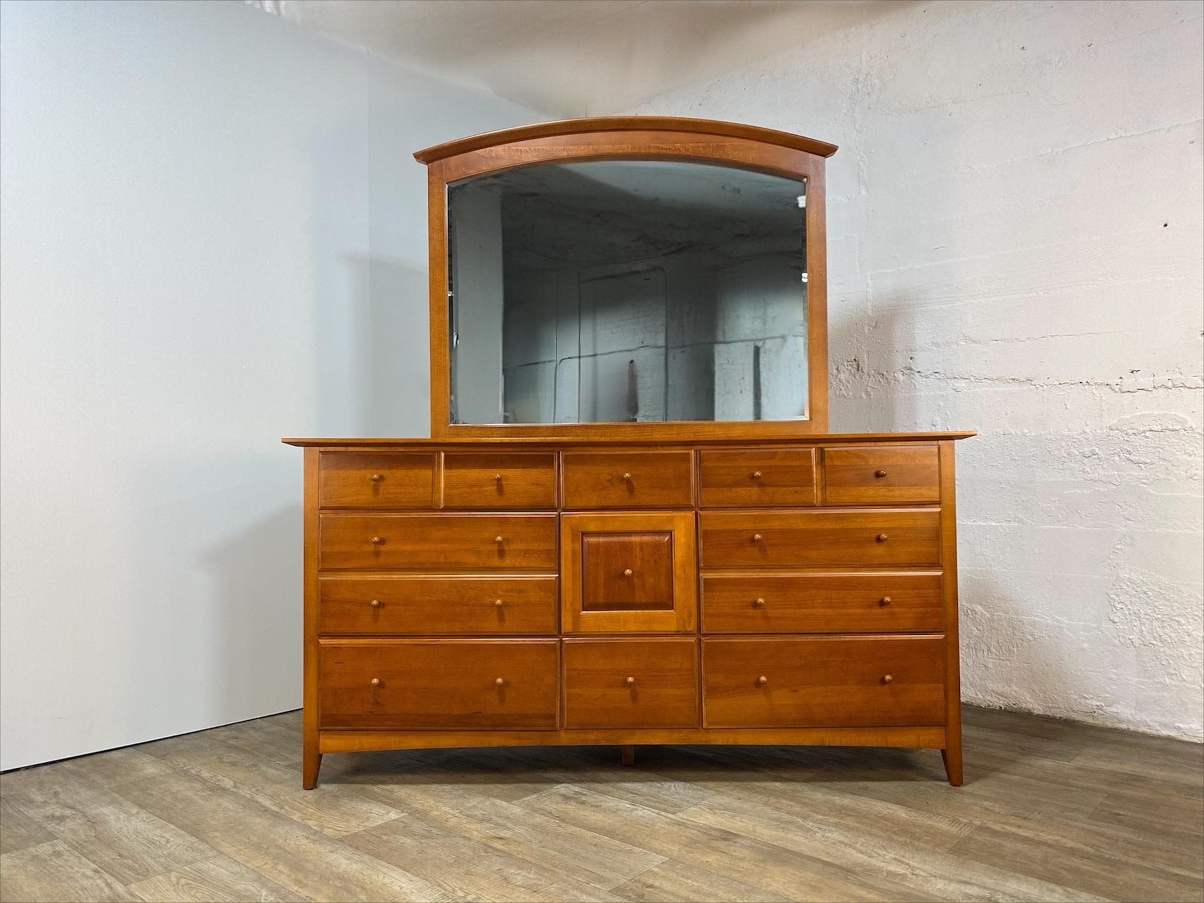 Thomasville Impressions Arts & Crafts Shaker Cherry Wood Dresser