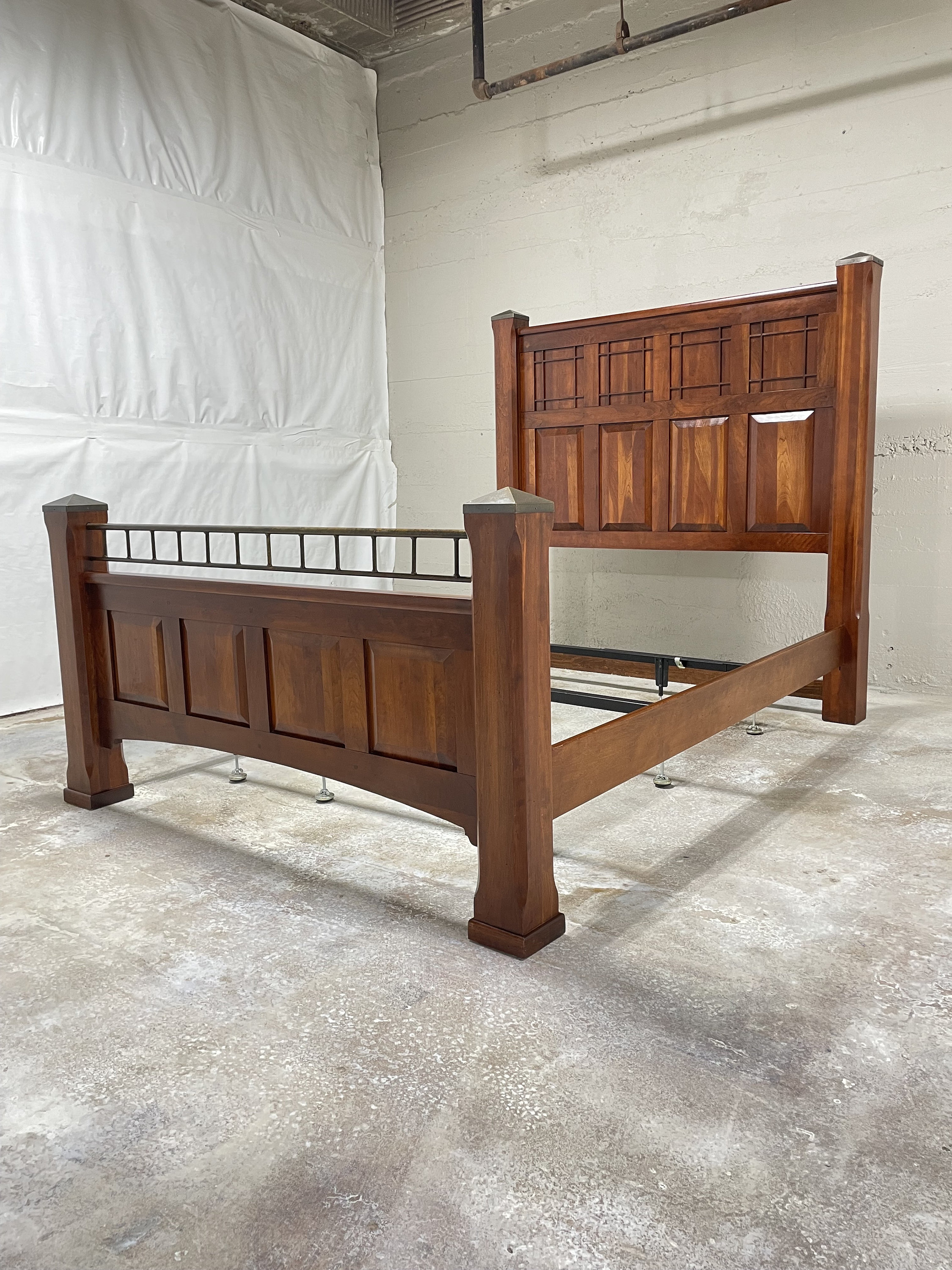 Bobs king size bed frame discount