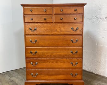 Solid White Oak Dresser - Dovetailed Soft-close Drawers, Classic, Organic,  Lifelong - Etsy
