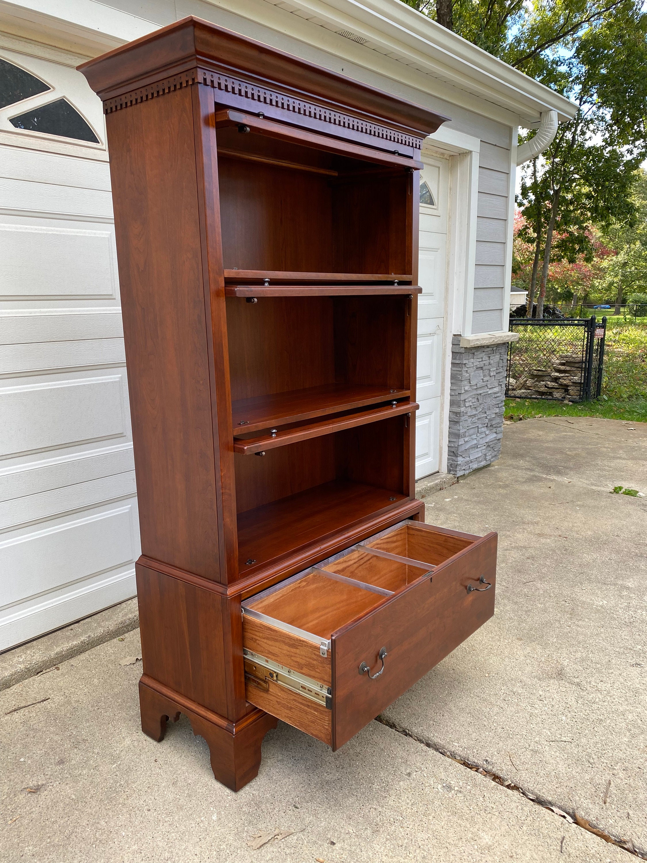 Lexington Bob Timberlake Cherry Barrister Bookcase Etsy