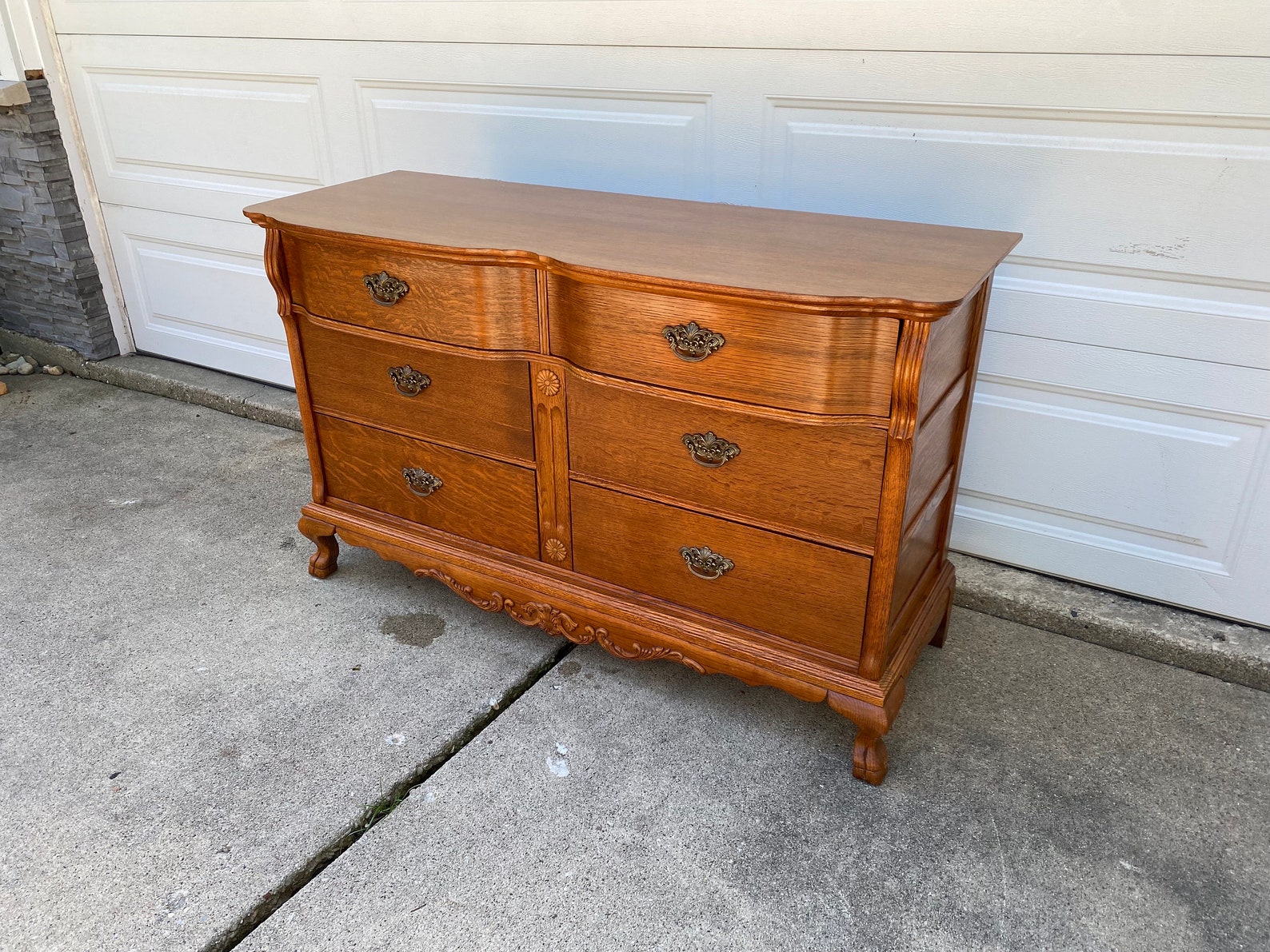 Lexington Furniture Double Dresser Victorian Sampler Collection Etsy