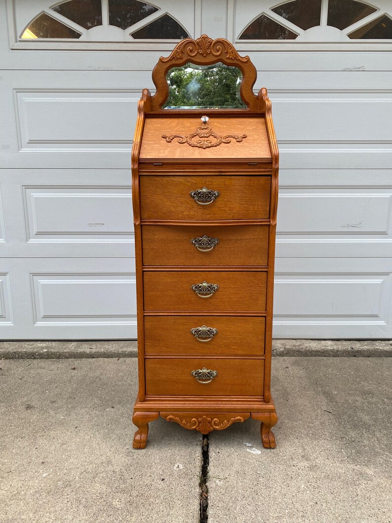Lexington Furniture Victorian Sampler Collection Vanity Lingerie Chest Etsy
