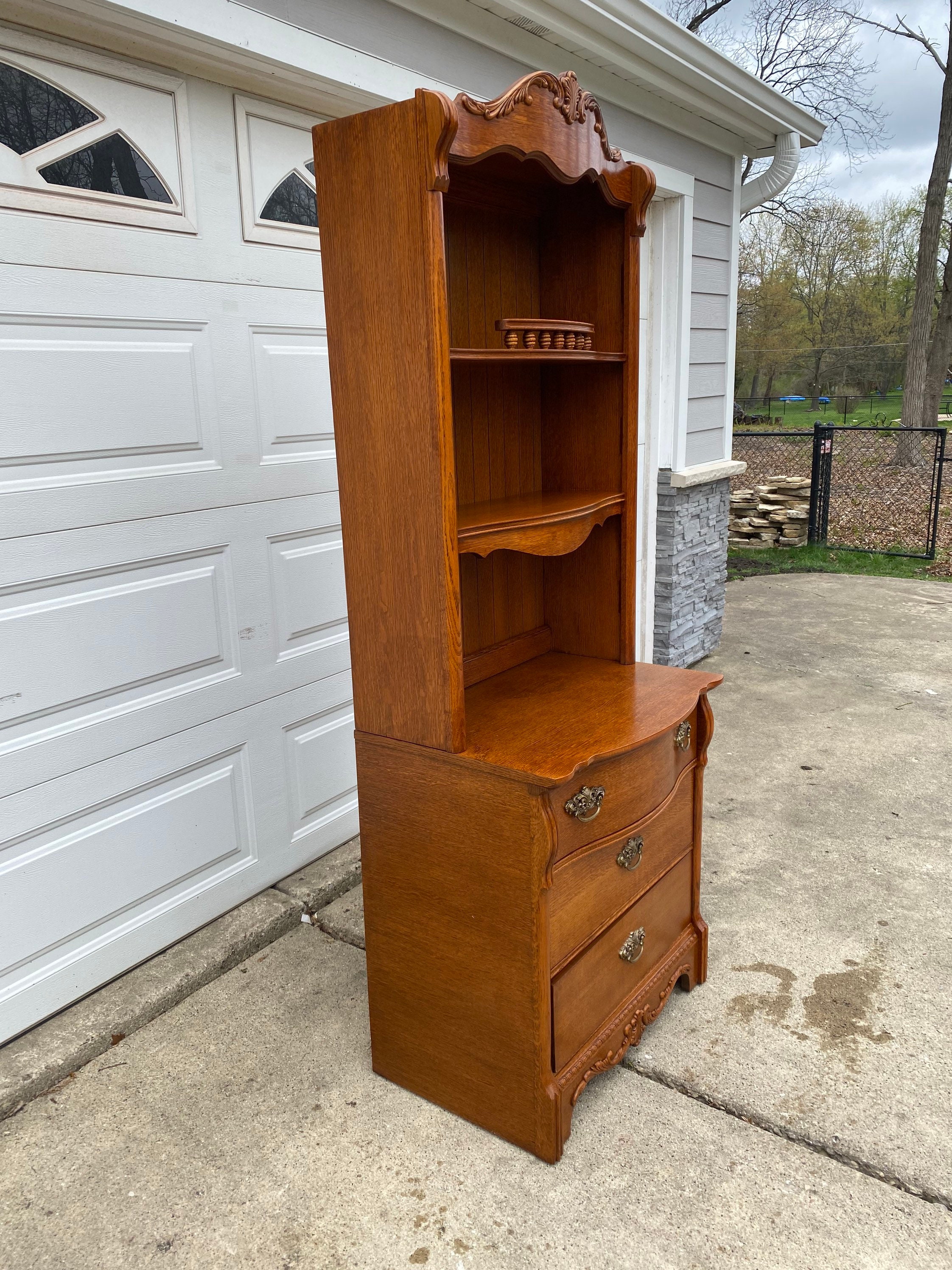 Lexington Furniture Victorian Sampler Bachelor Chest With Hutch Etsy