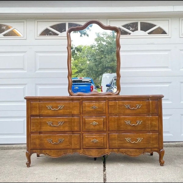 French Provincial Dresser Etsy