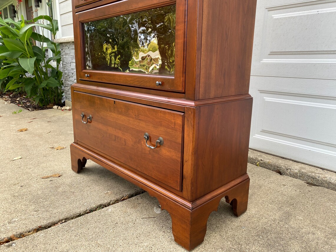 Lexington Bob Timberlake Cherry Barrister Bookcase Etsy