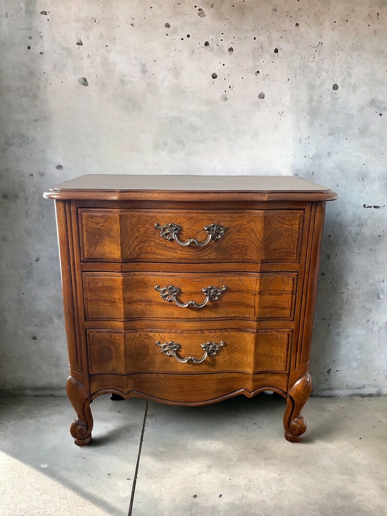 Thomasville French Provincial Nightstand Etsy