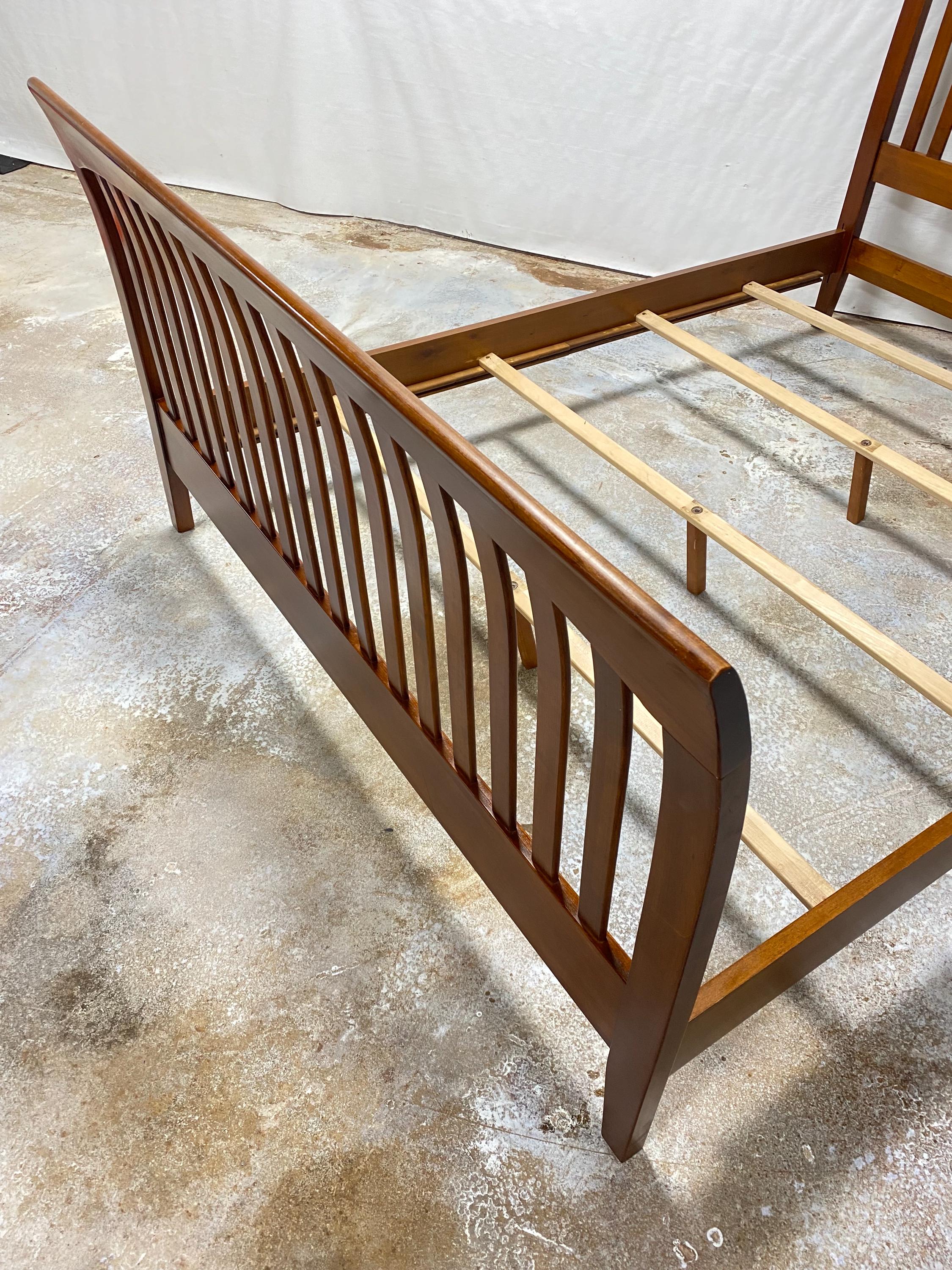 Ethan Allen American Impressions Cherry Wood Queen Bed - Etsy