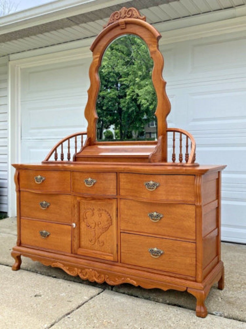 Lexington Victorian Sampler Collection Double Triple Dresser Etsy