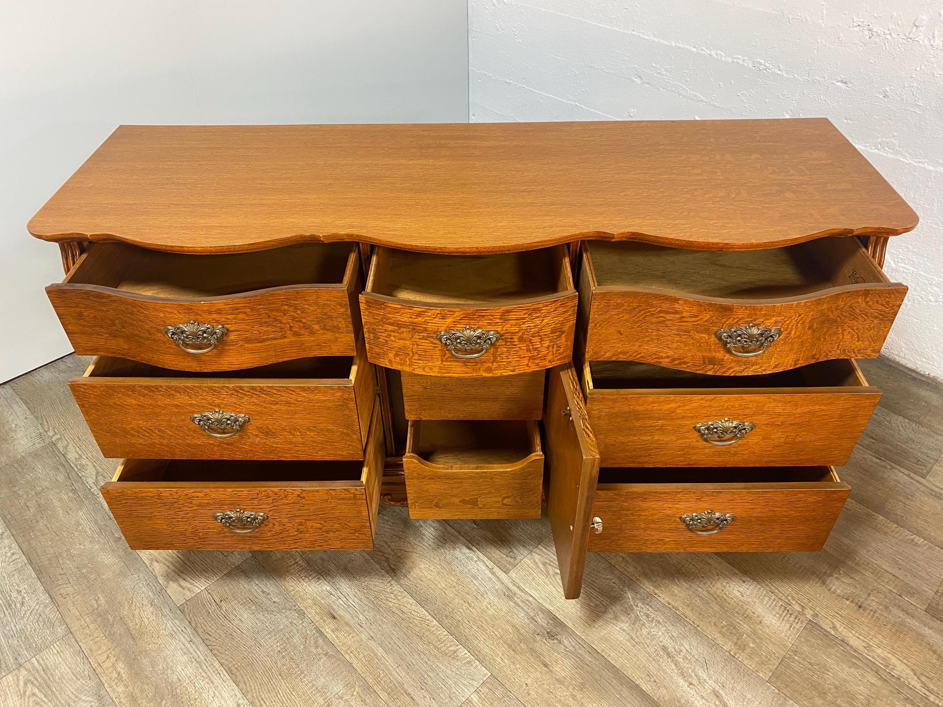 Lexington Furniture Victorian Sampler Collection Triple Dresser - Etsy